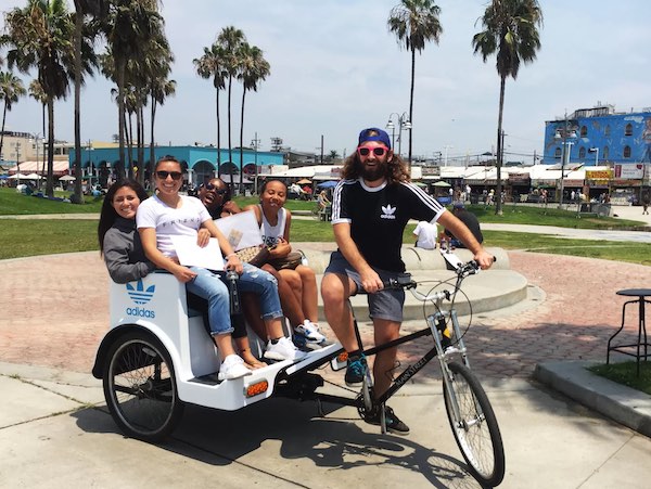 los angeles pedicab family adventures